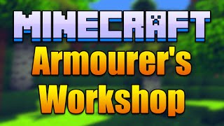 Minecraft ARMOURERS WORKSHOP Mod  Create Custom Armor Minecraft v1710 Mod Spotlight [upl. by Endres]