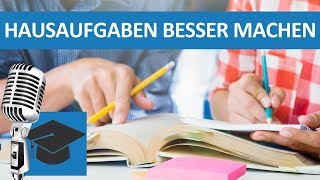 HAUSAUFGABEN BESSER MACHEN  LernenLeicht [upl. by Anaira]