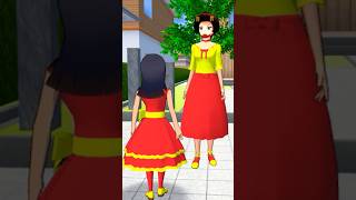 Why has the girls grandmother become a ghost😯shorts sakuraschoolsimulator shortvideo sakura [upl. by Aliuqa655]