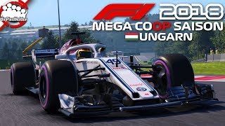 F1 2018 MEGA COOP SAISON 1  Lauf 1  Ungarn  Qualifying  Lets Play F1 2018 Mega Coop [upl. by Innavoij]