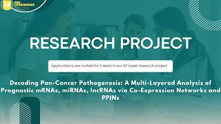 Research Project on mRNAs miRNAs lncRNAs [upl. by Lukey]