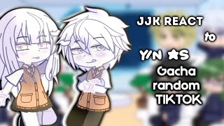 Jjk react to yn as gacha random tiktok5 partLIRISS [upl. by Kciregor]