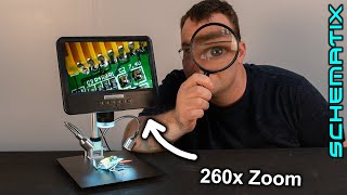 This is a Bargain II Andonstar AD208 Digital Microscope 85quot LCD Review [upl. by Kawasaki298]