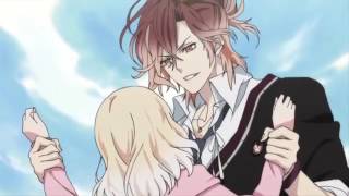 Diabolik Lovers  Yuma and Yui Bite Scene  Eng Sub [upl. by Donovan]