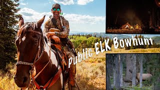 Idaho Elk Bowhunt on horse back [upl. by Sine]