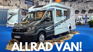 Knaus Van Ti Plus 700 LF  MESSENEUHEIT  Caravan Salon Düsseldorf 2021 [upl. by Taffy631]