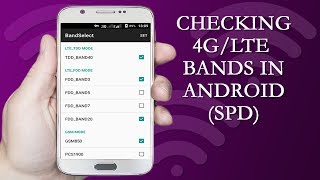 How to Check Supported 4GLTE Bands on Android Spreadtrum [upl. by Ahsets632]