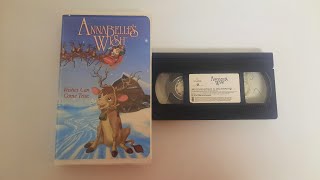 Opening and Closing to Annabelles Wish 1997 VHS 60fps [upl. by Lorena]