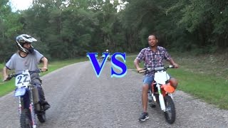 YZ 85 vs KTM 65 MOTO Vlog [upl. by Reidid]