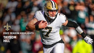 Taysom Hills Top Plays 2022 NFL Season  New Orleans Saints [upl. by Adnor]