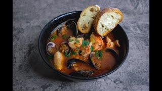 Cioppino  San Francisco Fish Soup [upl. by Wainwright336]