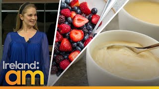 Krissy Gibson Makes Her Classic Vanilla Pudding  Ireland AM [upl. by Palma]