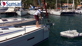 How to Mediterranean mooring [upl. by Ahern]