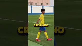 Cristiano Jr destroza a IShowSpeed ​​en el campo 😳😱 ronaldo shorts [upl. by Schilling]