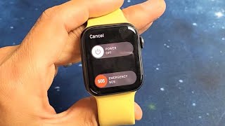 How to Turn Off or Restart Apple Watch Series 6SE [upl. by Yessej]