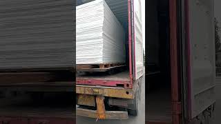 Load the container pvc foam boardpp hollow sheetpaper foam board [upl. by Antonius]