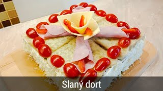 narozeninový nepečený dort z toustového chleba 🎂😍  recept [upl. by Neeneg]