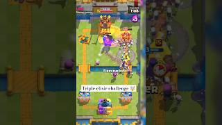 quotMega knight deckquot FOR quottriple elixir challengequot 🤯  clash royale  shorts battleroyale [upl. by Harehs]