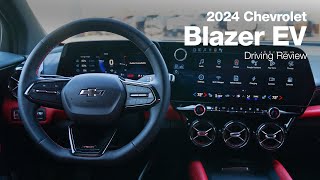 2024 Chevrolet Blazer EV  RS AWD Trim  Driving Review [upl. by Rachelle]