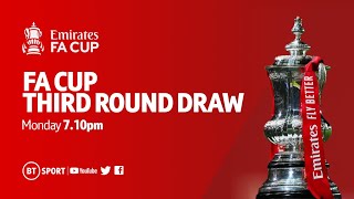 Live stream Emirates FA Cup Third Round Draw 202021 [upl. by Iras356]