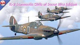 IL2 Sturmovik Cliffs of Dover Blitz Edition Gameplay PC [upl. by Ahsitra]