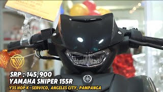 YAMAHA SNIPER155R PROMO DAY  MATTE BLACK [upl. by Nabois]