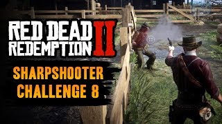 Red Dead Redemption 2 Sharpshooter Challenge 8 Guide  Disarm 3 enemies without reloading [upl. by Sacul]