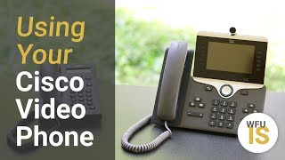 Using your Cisco Video Phone [upl. by Adel]