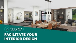 Cedreo Tutorial How to Facilitate your Interior Design [upl. by Brinson]