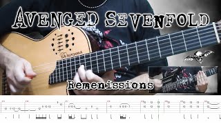 Avenged Sevenfold  Remenissions Guitar Cover  TABS [upl. by Halihs768]