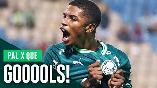 GOLS  PALMEIRAS 7 X 0 QUEIMADENSE  COPA SP 2024 [upl. by Wallinga500]