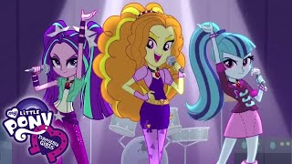 My Little Pony  Welcome to the Show  MLP Equestria Girls  Rainbow Rocks Childrens Cartoon [upl. by Weinman]