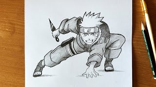 How to draw Naruto full body  Anime drawing tutorial [upl. by Hembree]