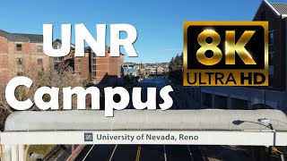 University of Nevada Reno  UNR  8K Campus Drone Tour [upl. by Lugo]