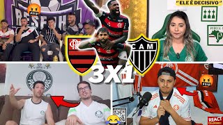 REAÇÕES DOS RIVAIS SECANDO O MENGÃO  FLAMENGO 3X1 ATLÉTICOMG COPA DO BRASIL 2024 VAMOS RIR KKKK [upl. by Huskey]