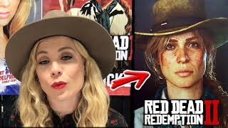 SADIE Adler ACTOR RED DEAD REDEMPTION 2 Talks Behind the Scenes [upl. by Atekihc773]