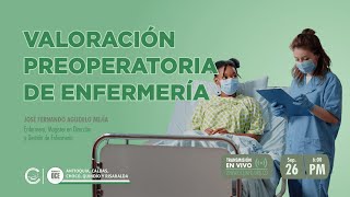 Valoración Preoperatoria de Enfermería [upl. by Rialc]