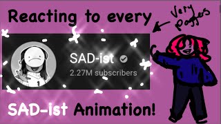 REACTING TO ALL OF SADIST ANIMATIONS  lots of fangirling from yours truly  a reaction stream [upl. by Toffic268]