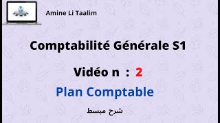 Comptabilité Générale S1  Plan Comptable [upl. by Johen]