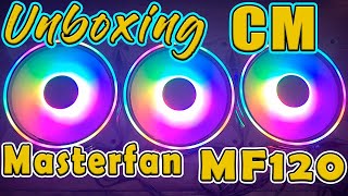 UNBOXING COOLER MASTER MASTER FAN MF120 HALO│Shorts [upl. by Latsirc105]