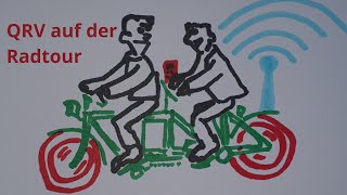 QRV auf den Fahrrad 2m70cm [upl. by Anissej]