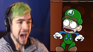 JACKSEPTICEYE  SUPER MARIO MAKER  CARTOON AND REALITY AT ONCE [upl. by Mcgannon581]