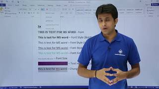 Ms Word  Formatting Text [upl. by Fernandez57]