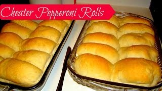 CHEATER PEPPERRONI ROLLS [upl. by Macnamara601]