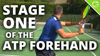 Ultimate ATP Tennis Forehand Analysis  Stage One  Unit Turn and Swing [upl. by Jonah]