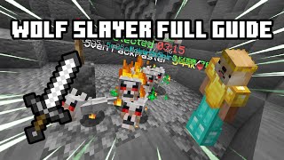 Hypixel Skyblock Wolf Slayer  FULL GUIDE [upl. by Ragland]