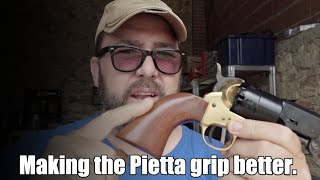 Making the Pietta grip better [upl. by Compton]