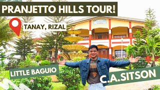 Pranjetto Hills Tanay Rizal TOUR  CA SITSON [upl. by Carson]