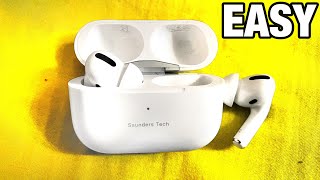 How To FIX only one AirPod working AirPods ProAirPods [upl. by Selry]