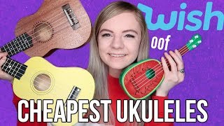 The Cheapest Ukuleles From Wish [upl. by Seamus]